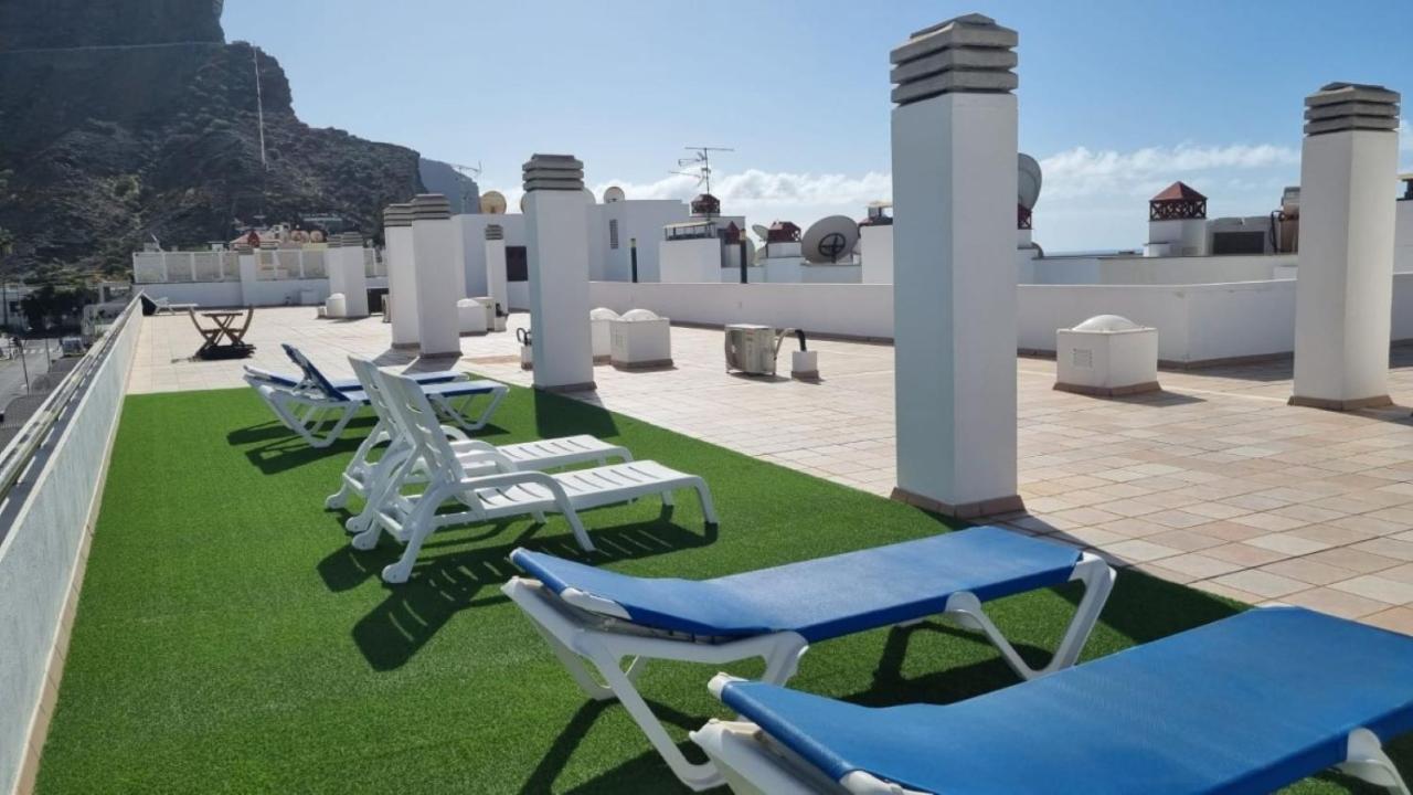 Apartamento Beach Side Puerto De Mogan Exterior foto